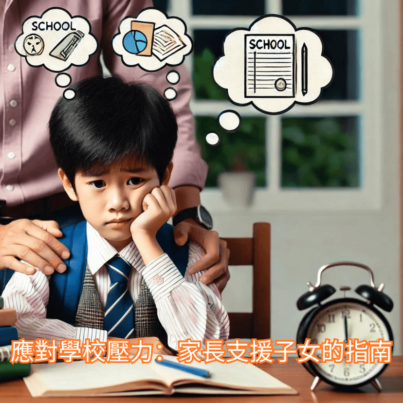 應對學校壓力：家長支援子女的指南文章圖片