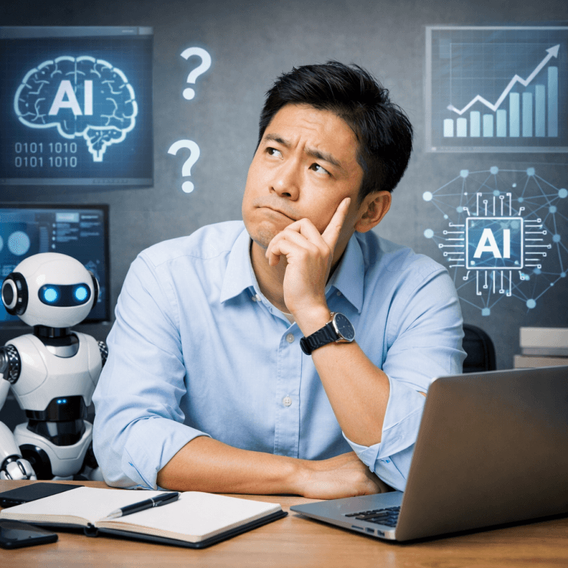 30 歲後學 AI 會唔會太遲？打工仔學 AI 入門完整分析 主圖